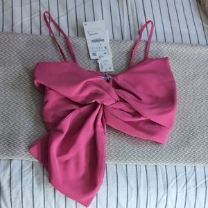 Zara Vibrant Pink Camisole Top